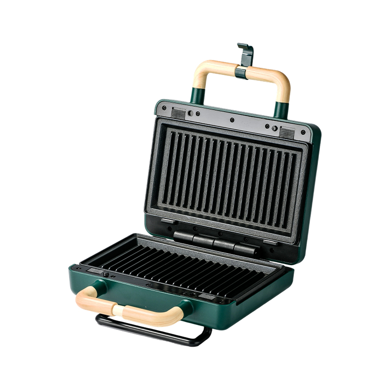 BJX-S003 800W cserélhető 2 szeletes szendvics grillező 
