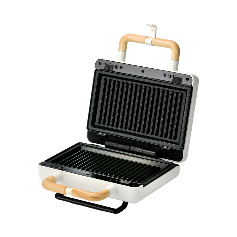 BJX-S003 800W cserélhető 2 szeletes szendvics grillező 