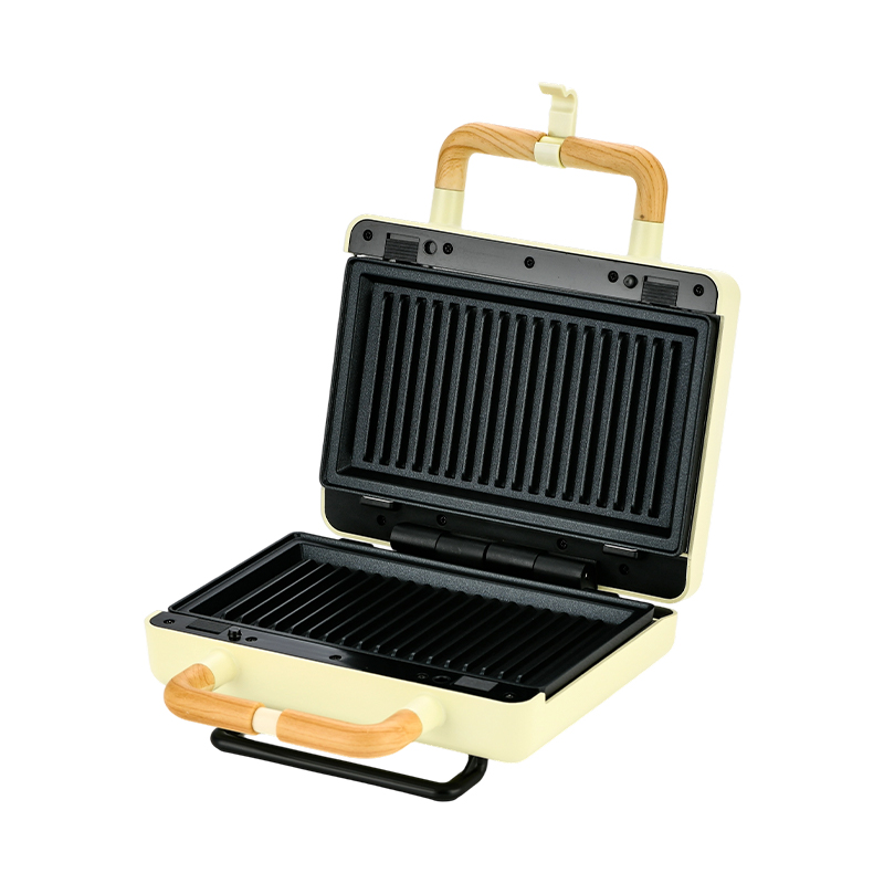 BJX-S003 800W cserélhető 2 szeletes szendvics grillező 