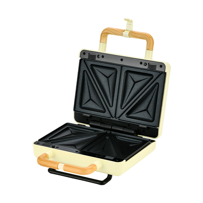 BJX-S003 800W cserélhető 2 szeletes szendvics grillező 