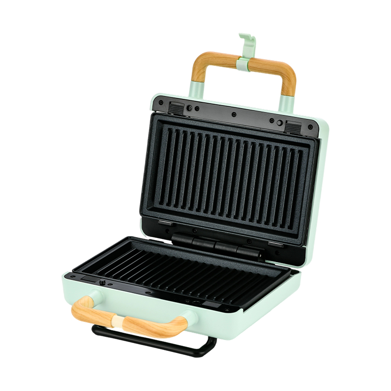 BJX-S003 800W cserélhető 2 szeletes szendvics grillező 
