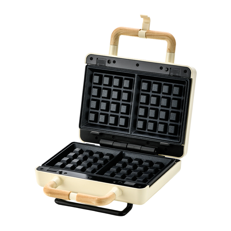 BJX-S003 800W cserélhető 2 szeletes szendvics grillező 