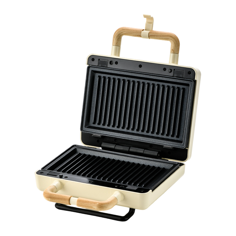 BJX-S003 800W cserélhető 2 szeletes szendvics grillező 