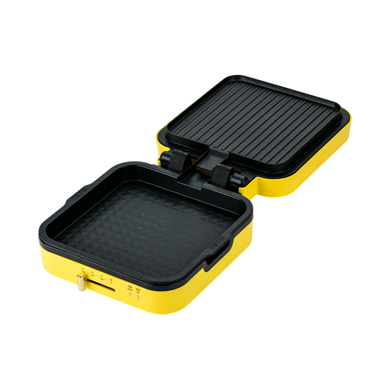 BJX-S018 24x24 cm-es grillező hőmérséklet-szabályozással és eltávolítható lapokkal