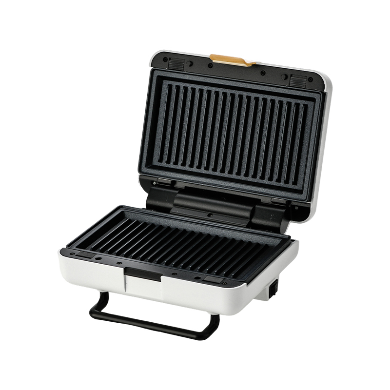 BJX-S025 2 szeletes, 180°-ban nyitott cserélhető tányéros szendvics- és grillsütő