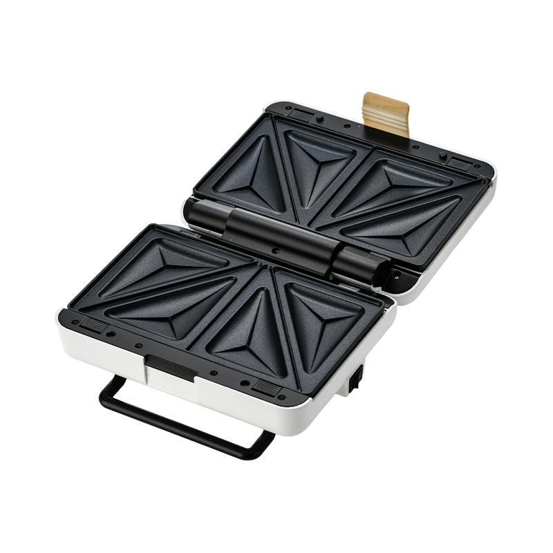 BJX-S025 2 szeletes, 180°-ban nyitott cserélhető tányéros szendvics- és grillsütő